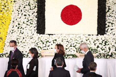 From Shinzo Abe's funeral