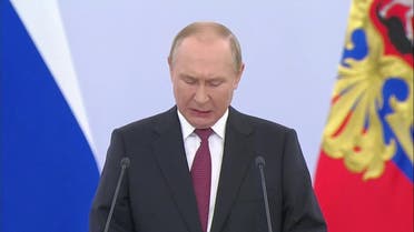 بوتين: مواطنو لوغانسك ودونيتسك وخيرسون وزابوريجيا سيحملون جنسية روسيا للأبد  