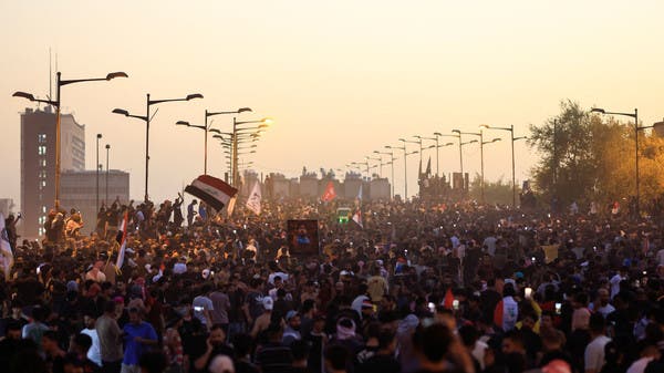 انسحاب المتظاهرين من وسط بغداد.. والأمن يفتح الطرقات