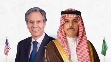Saudi Arabia’s Minister of Foreign Affairs Prince Faisal bin Farhan and US Secretary of State Antony Blinken discussed recent developments in a phone call. (Twitter)