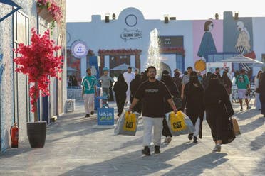 Outlet 22, saudi Arabia's largest shopping festival which won a new Guinness World Record. (Twitter)