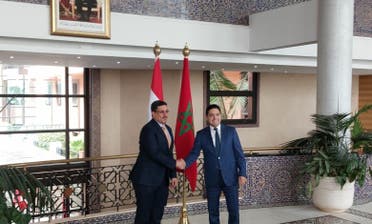 ناصر بوريطة يستقبل أحمد عوض بن مبارك