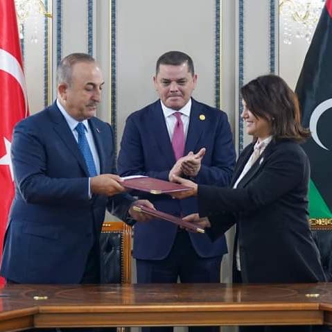 حكومة الدبيبة توقع اتفاقيات جديدة مع تركيا ورئيس البرلمان: غير قانونية  