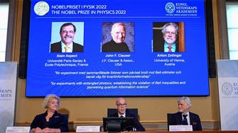 Trio wins Nobel physics prize for findings in quantum mechanics