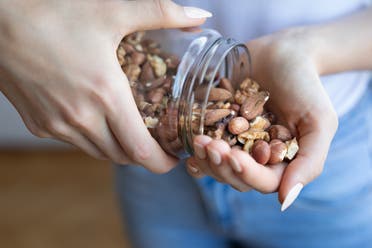 Nuts can temporarily replace a full meal