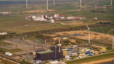 Aerial view shows the Brunsbuettel nuclear power plant in Brunsbuettel, near Hamburg in northern Germany on April 24, 2010. (Reuters)