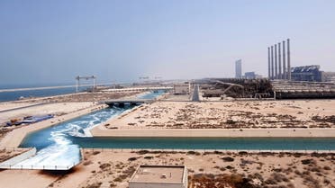 A general view of the Saline Water Conversion Corporation is pictured in this undated handout photo, in Jubail, Saudi Arabia. Saline Water Conversion Corporation (SWCC). (Reuters)