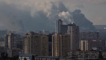 من القصف الروسي على كييف 10 أكتوبر 2022 - رويترز