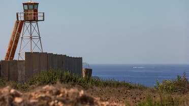 FILE PHOTO: A deserted post for the Lebanese army is seen in Naqoura, near the Lebanese-Israeli border, southern Lebanon, October 6, 2022. REUTERS/Aziz Taher/File Photo