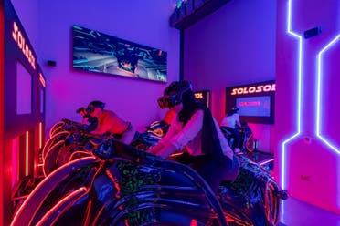 Guests at Pixoul Gaming are invited to put on the VR headsets and be transformed into a new, extraordinary reality, filled with dynamic adventures that offer a deep level of immersion. (Supplied)