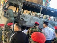 عشرات القتلى بانفجار يستهدف حافلة عسكرية في ريف دمشق