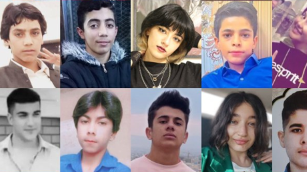 بالصور والأسماء.. 23  طفلا سقطوا خلال احتجاجات إيران