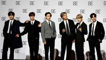 Members of K-pop boy band BTS pose for photographs during a news conference promoting their new album BE(Deluxe Edition) in Seoul, South Korea, November 20, 2020. (File Photo: Reuters)