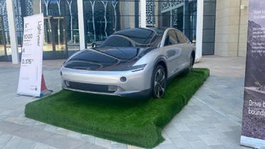 Lightyear 0, world’s first production-ready solar electric car, at SRTI Park. (Supplied)