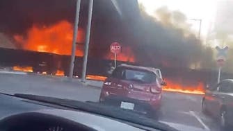 Watch: Hundreds evacuated in Mexico City after fuel truck sparks huge fire