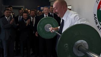 Erdogan unintentionally challenges Azerbaijani counterpart to a weightlifting attempt