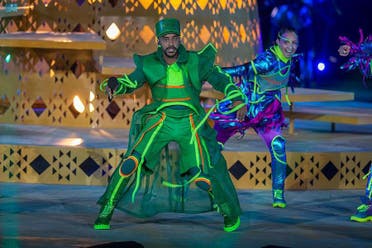 Performers at the launch of Riyadh Season 2022. (SPA)