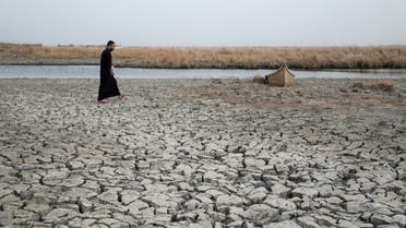 الجفاف في العراق (أ ف ب)