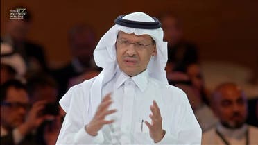جلسة وزير الطاقة السعودي