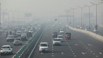 Indian capital Delhi chokes in toxic smog after bursting crackers for Diwali