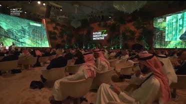 Screenshot from the livestream of the second day of the FII summit on Wednesday, October 26 2022. 