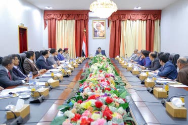 من اجتماع مجلس الوزراء اليمني