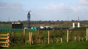 Cuadrilla’s Preston Road fracking site is seen near Blackpool, Britain. (Reuters)