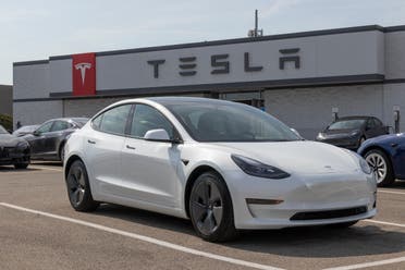 Tesla car (iStock)
