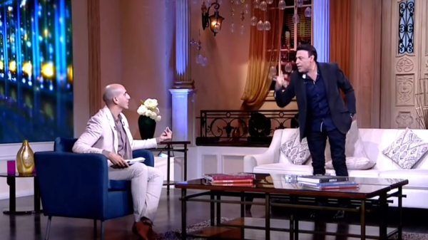 “Her father disavowed her” .. A quarrel aired between an Egyptian announcer and an artist