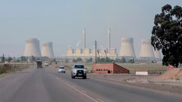 A general view of Eskom Kendal Power Station is seen in Mpumalanga, on September 29, 2022. (AFP)