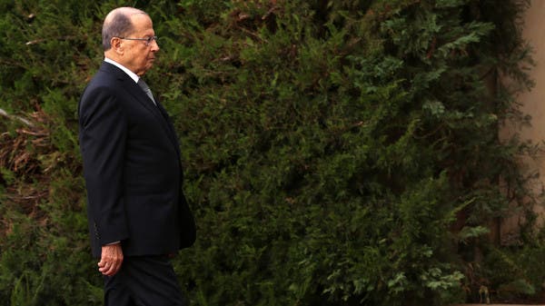 Aoun leaves Palazzo Baabda and enters Lebanon in a vacuum of government