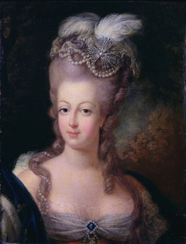 لوحة تجسد الملكة ماري أنطوانيت