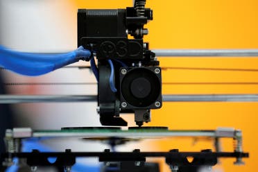 A 3D printer is seen at the digital encounter of the orange economy Colombia 4.0 in Bogota, Colombia October 25, 2018. (File photo: Reuters)