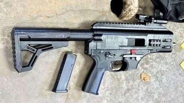 3D printed firearm. (Twitter)