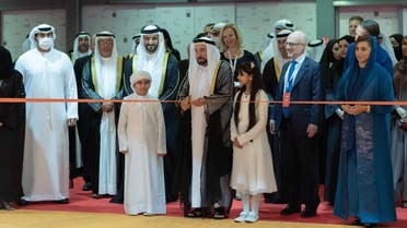 Dr. Sheikh Sultan bin Muhammad Al Qasimi, Supreme Council Member and Ruler of Sharjah, inaugurates the Sharjah International Book Fair on November 1, 2022. (WAM)