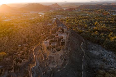 AlUla Moments: Aerial view of Khaybar in AlUla, Saudi Arabia. (Supplied)