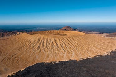 AlUla Moments: Aerial view of Khaybar in AlUla, Saudi Arabia. (Supplied)