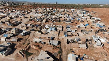 A general view of a camp for internally displaced people, in northern rebel-held Idlib, Syria September 25, 2022. (Reuters)