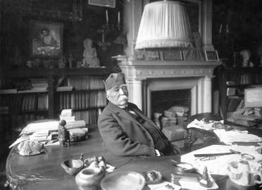 Clemenceau in his office