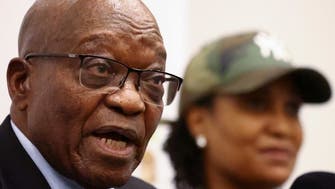 Former South African President Zuma appears at prison