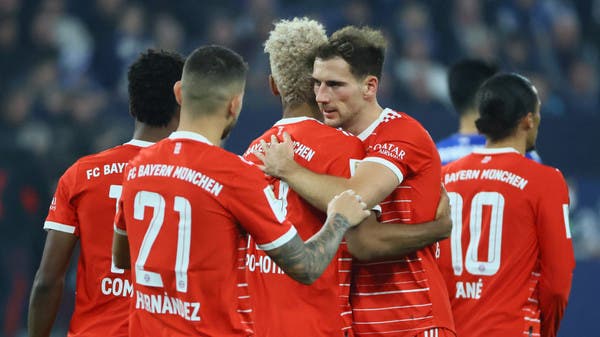 Bayern leapfrog Schalke with two goals to take the lead in the Bundesliga