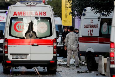 من موقع التفجير في اسطنبول
