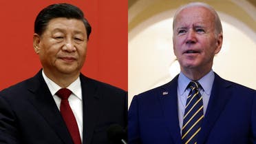 Combination of file photos of Chinese President Xi Jinping (left) and US President Joe Biden (right). (Reuters)