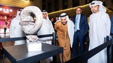  Arif Amiri, CEO, DIFC Authority (right), at the DIFC Art Nights 14th edition. (Supplied)