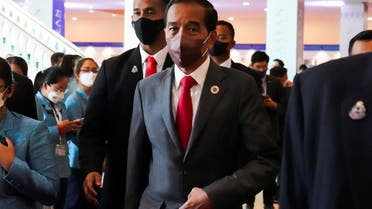 Indonesian President Joko Widodo attends the ASEAN summit held in Phnom Penh, Cambodia November 11, 2022. (Reuters)