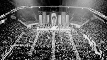 Americans hold a Nazi rally in Madison Square Garden