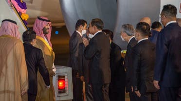 Saudi Crown Prince Mohammed bin Salman arrives in Thailand. (SPA)