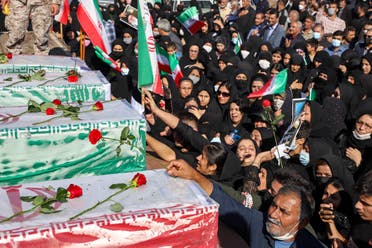 Cheers against Khamenei during funeral in Iran.. and Tehran restricts internet