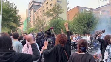 من الاحتجاجات الإيرانية