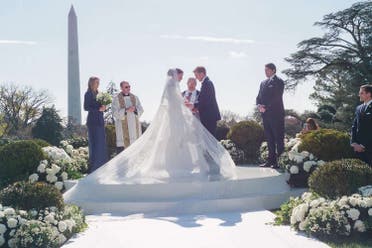 مراسم الزفاف أقيمت في البيت الأبيض